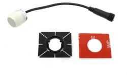 Steelmate 14D-13 SILVER rejtett szenzor ezüst 16mm fém és műanyag lökhárítóba (14D13SILVER)