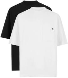 Dsquared2 T-Shirt (Pack Of 2) Pocket S74GD1523D20106 961 white-black (S74GD1523D20106 961 white-black)