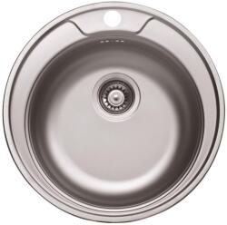 Livinox RONDO 145 natúr rozsdamentes acél mosogató, 480 mm, dobozos (EC-145KD)