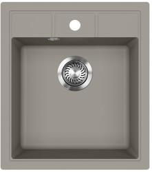 Evido Easy 45 gránit mosogató, 460 x 515 mm, platina (442124) - novatop