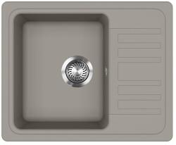 Evido HOME 45 S Compact gránit mosogató, 575 x 460 mm, platina (442066) - novatop