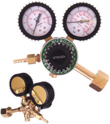 Technic Mini Reductor de Presiune pentru Azot cu Manometru Dublu 16 BAR Technic 2076 (TF2-29696)