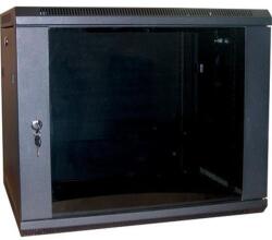 Excel 6U 600 x 600 mm mély 19-os Fali Rack Szekrény (WBFP6.6SGB) (WBFP6.6SGB)