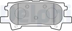 DELPHI Set Placute Frana, Frana Disc Lp1820 Lexus Rx Toyota Harrier/Highlander / Kluger