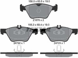 TEXTAR Set Placute Frana, Frana Disc 2472201 Mercedes-Benz E-Class/E-Class T-Model