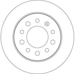 TRW Disc Frana Df4282 Hyundai Coupe I/Coupe Ii/Tiburon (DF4282)