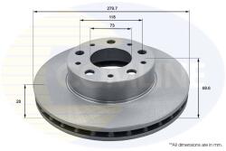 COMLINE Disc Frana Adc1571V Citroën Jumper Ii Fiat Ducato Peugeot Boxer (ADC1571V)