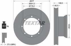 TEXTAR Disc Frana 93101500 Mercedes-Benz Atego/Atego 2/Atego 3/Tourino