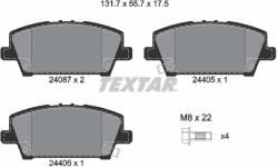 TEXTAR Set Placute Frana, Frana Disc 2408701 Honda Civic Viii