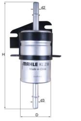 KNECHT Filtru Combustibil Kl238 Fiat Albea/Palio/Seicento / 600/Strada Pick-Up/Uno (KL238)