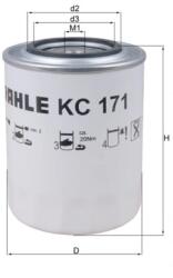 MAHLE Filtru Combustibil Kc171 Astra Hd 7-C/Hd 8/Hd 9 Bmc Professional Case Ih Farmall (KC171)