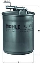 KNECHT Filtru Combustibil Kl494 Audi A1 Seat Cordoba/Ibiza Iii/Ibiza Iv/Toledo Iv