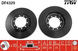 TRW Disc Frana Df4329 Renault Mascott/Master Pro Renault Trucks Mascott