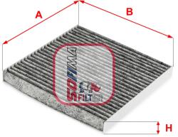 SOFIMA Filtru, Aer Habitaclu S4286Ca Citroën C-Zero Mitsubishi I Peugeot Ion (S4286CA)