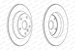 FERODO Disc Frana Ddf1616C Ford Focus Ii/Galaxy Ii/Galaxy Iii/Galaxy Mk Ii/Kuga I/S-Max