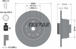 TEXTAR Disc Frana 92309003 Renault Megane Iv
