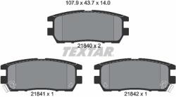 TEXTAR Set Placute Frana, Frana Disc 2184002 Mitsubishi Delica / Space Gear/L400/Magna