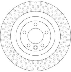 TRW Disc Frana Df6505S Land Rover Range Rover Iv/Range Rover Sport Ii