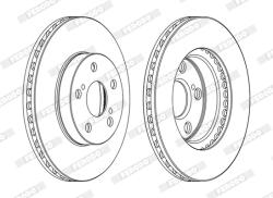 FERODO Disc Frana Ddf1886C Toyota Prius