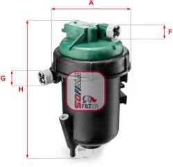 SOFIMA Filtru Combustibil S5145Gc Fiat Multipla (S5145GC)