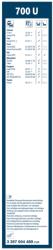 Bosch Lamela Stergator 3397004489 Citroën C-Zero/Jumpy Ii Fiat Scudo Ford Transit