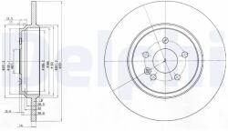 DELPHI Disc Frana Bg3728 Mercedes-Benz M-Class (BG3728)