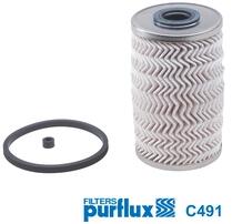 PURFLUX Filtru Combustibil C491 Nissan Interstar/Nv400/Primastar Opel Movano A/Movano B