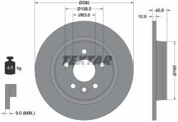 TEXTAR Disc Frana 92255603 Ford C-Max/Focus C-Max/Focus Ii Ford Australia Focus