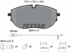 TEXTAR Set Placute Frana, Frana Disc 2627001 Vw California T6/Multivan T6/Transporter T6
