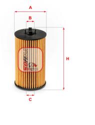 SOFIMA Filtru Ulei S5225Pe Opel Astra J/Astra J Gtc/Astra K/Cascada/Insignia A (S5225PE)