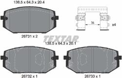 TEXTAR Set Placute Frana, Frana Disc 2673101 Hyundai Santa Cruz/Tucson Kia Sportage V