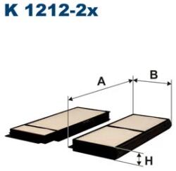 FILTRON Filtru, Aer Habitaclu K1212-2X Mazda 3/5