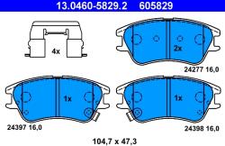 ATE Set Placute Frana, Frana Disc 13.0460-5829.2 Hyundai Atos (13.0460-5829.2)