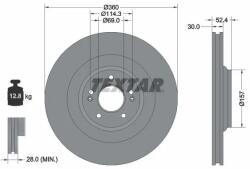 TEXTAR Disc Frana 92346905 Hyundai Kona/I30 (92346905)
