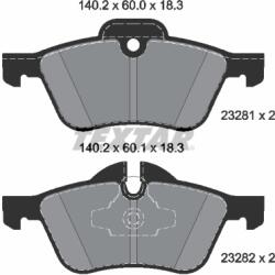 TEXTAR Set Placute Frana, Frana Disc 2328101 Mini Mini