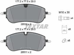 TEXTAR Set Placute Frana, Frana Disc 2651001 Jaguar E-Pace Jaguar (Chery) E-Pace (2651001)