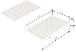 Bosch Filtru, Aer Habitaclu 1987432278 Hyundai Tucson