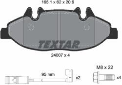 TEXTAR Set Placute Frana, Frana Disc 2400701 Mercedes-Benz Viano/Vito/Vito / Mixto