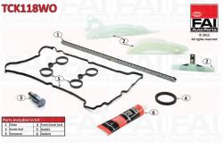 FAI AutoParts Chit Lant De Distributie Deasupra Tck118Wo Citroën C4/C4 I/C4 Ii/C4 Picasso I