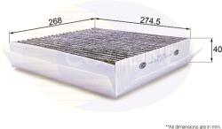 COMLINE Filtru, Aer Habitaclu Ekf179A Smart Cabrio/City-Coupe/Crossblade/Fortwo (EKF179A)