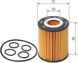 Bosch Filtru Ulei F026407073 Chevrolet Cruze/Trax Opel Astra H/Astra H Classic/Astra J (F026407073)