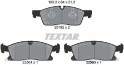 TEXTAR Set Placute Frana, Frana Disc 2519207 Jeep Grand Cherokee/Grand Cherokee Iv (2519207)