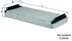 MAHLE Filtru, Aer Habitaclu La47/S Maybach 57/62 Mercedes-Benz E-Class/E-Class T-Model (LA47/S)