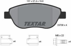 TEXTAR Set Placute Frana, Frana Disc 2370803 Citroën Berlingo / Berlingo First/C3 I/C4