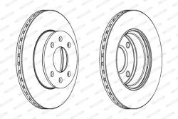 FERODO Disc Frana Ddf1268C Hyundai I10 I/I10 Ii Kia Picanto I/Picanto Ii Saab 9-3