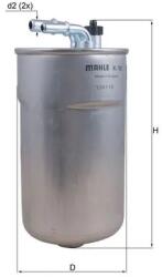 KNECHT Filtru Combustibil Kl792 Opel Corsa D/Corsa E Vauxhall Corsa Mk Iii/Corsa Mk Iv (KL792)