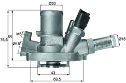 MAHLE Termostat, Lichid Racire Ti15180 Abarth 500 / 595 / 695/500C / 595C / 695C/Punto (TI15180)