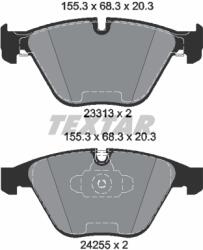 TEXTAR Set Placute Frana, Frana Disc 2331301 Bmw 3/X1 Bmw (Brilliance) 3 Series/X1