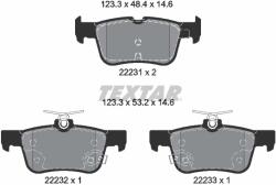 TEXTAR Set Placute Frana, Frana Disc 2223103 Ford Focus Iv/Galaxy Iii/Galaxy Mk Iii