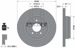 TEXTAR Disc Frana 92137905 Bmw 3/X1 (92137905)